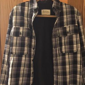 Fleece Lined Boston Trader Flannel